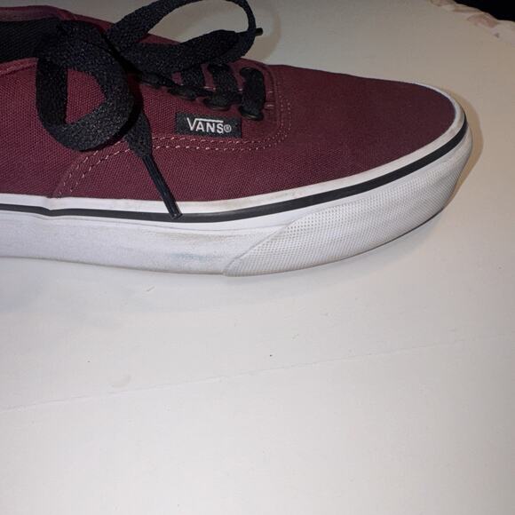 Vans Women Authentic Port Royale/ Red/Black Classic Low Top Shoe Size 8 - Picture 5 of 8